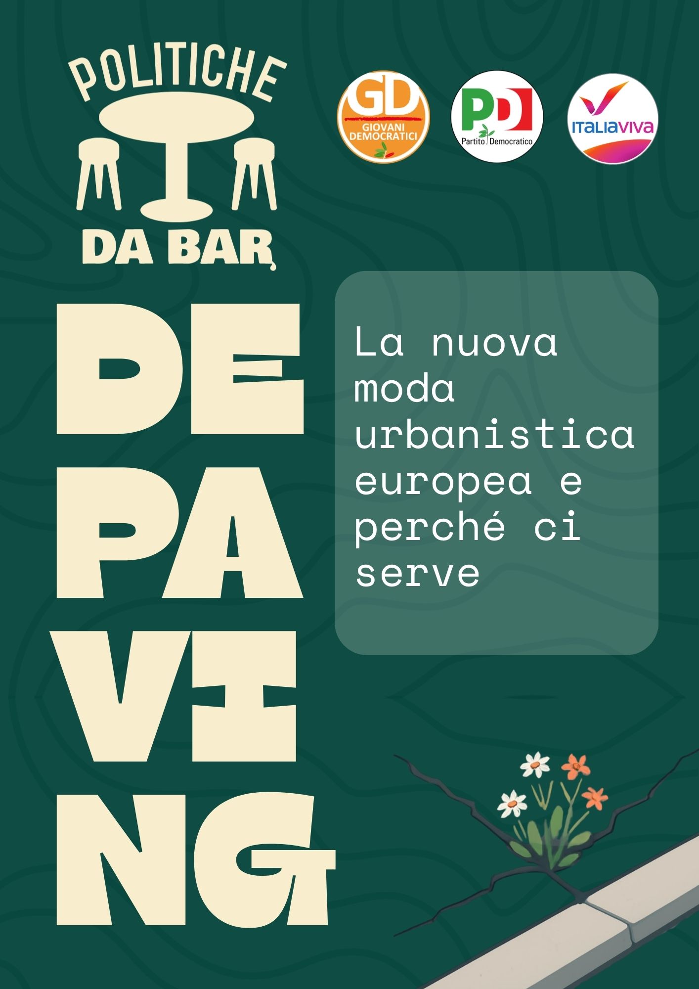 Locandina della serata Depaving